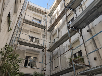 Andamios para edificios